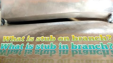 Dhodz TV Saddle tee Stub on branch 20"x10"