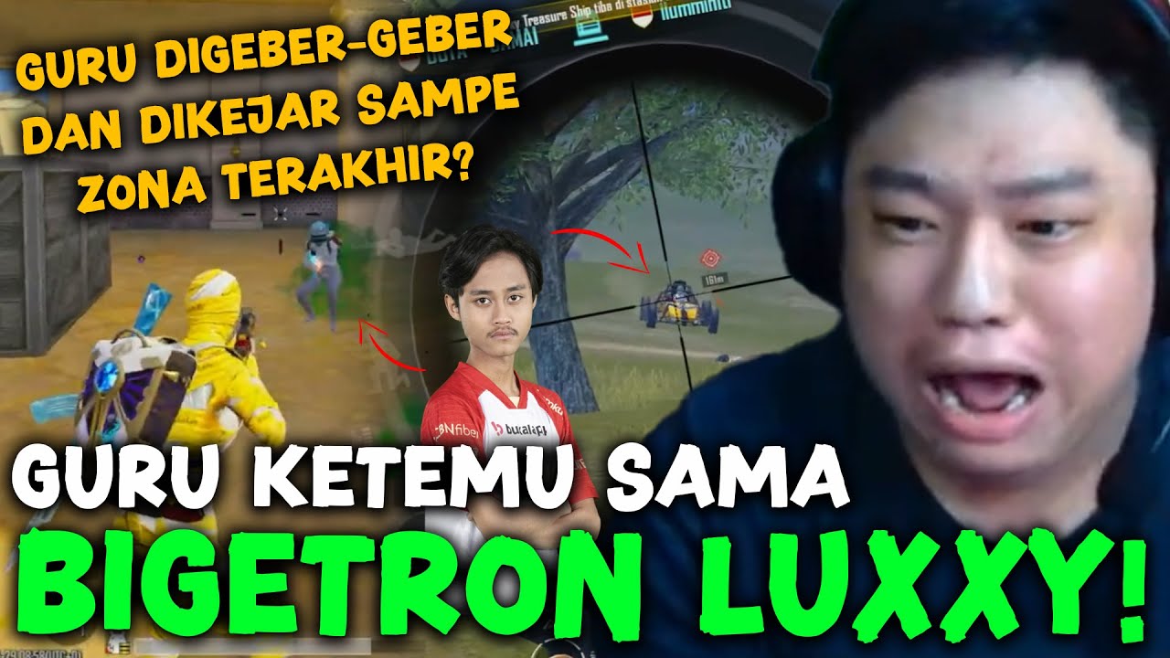 GURU KETEMU SAMA BTR LUXXY! GURU DIKEJAR SAMPAI ZONA TERAKHIR KARENA BUNUH DIA DI AWAL! | RICS PUBGM