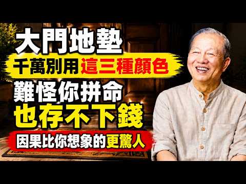 門口放錯地墊等於自斷財路？聽懂易經教你的玄關納氣法#人生感悟 #易经 #正能量 #国学智慧 #玄学