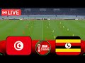 بث مباشر لمباراة تونس وأوغندا كأس الأمم الأفريقية 2025 محاكاة مباراة اليوم Watch Along Pes 