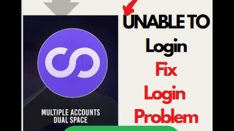 Fix Multiple Accounts App Login Problem| Unable to Login Multiple Accounts App #troubleshooting