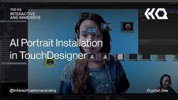 AI Portrait Installation in TouchDesigner
