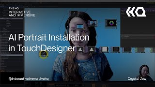 AI Portrait Installation in TouchDesigner
