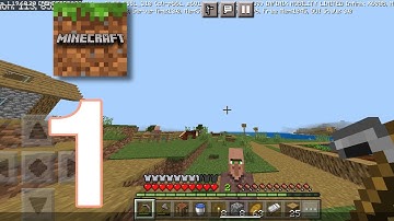 Minecraft: Pocket edition - Gameplay Walkthrough part 1(iOS, Android)