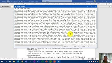 Chuyển Excel sang CSV có Tếng Việt với các Office 2016 trở về trước.