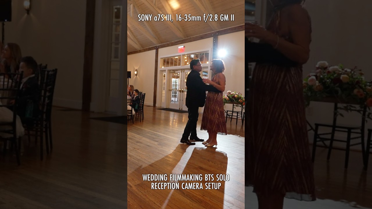SIMPLE Reception Coverage for Wedding Filmmakers!