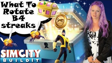 SimCity Buildit High Level CoM (what to rotate/not rotate before Streaks