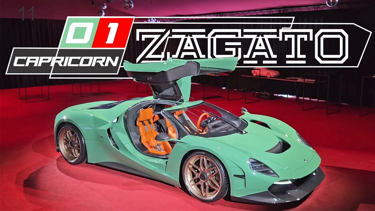 Capricorn debuts 01 Zagato Tutto Rosso, an all-red 1-of-1 hypercar with a manual gearbox - supercarblondie.com