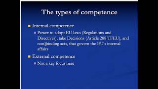 Advanced EU Law LAW210 Lecture 3 1 Autumn 2020