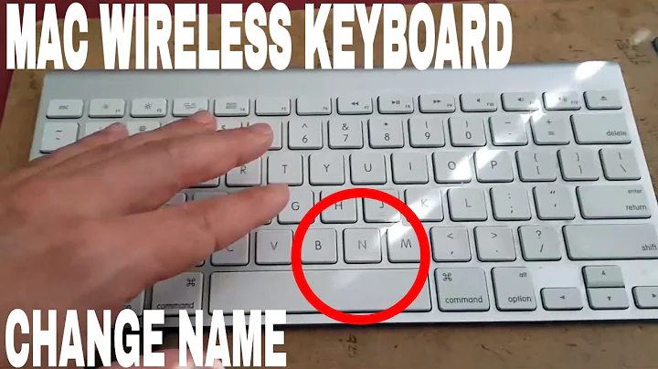 ✅  How To Rename Wireless Keyboard On Mac 🔴
