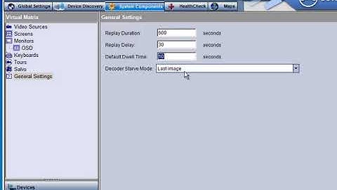 VMS TechTips Configure Tours and Salvos in Virtual Matrix