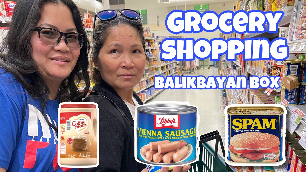 GROCERY SHOPPING | BALIKBAYAN BOX | SAM'S CLUB | PUBLIX | CANDIE SAPP
