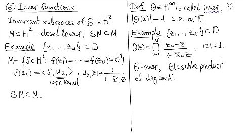 Alexander Pushnitski | Schmidt subspaces of Hankel operators | Lecture 2 of 4