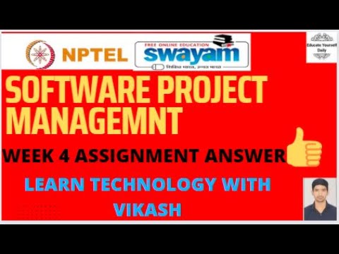 software project management nptel assignment answers