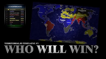 WHO WILL CONQUER THE WORLD? Territorial.io Timelapse #3