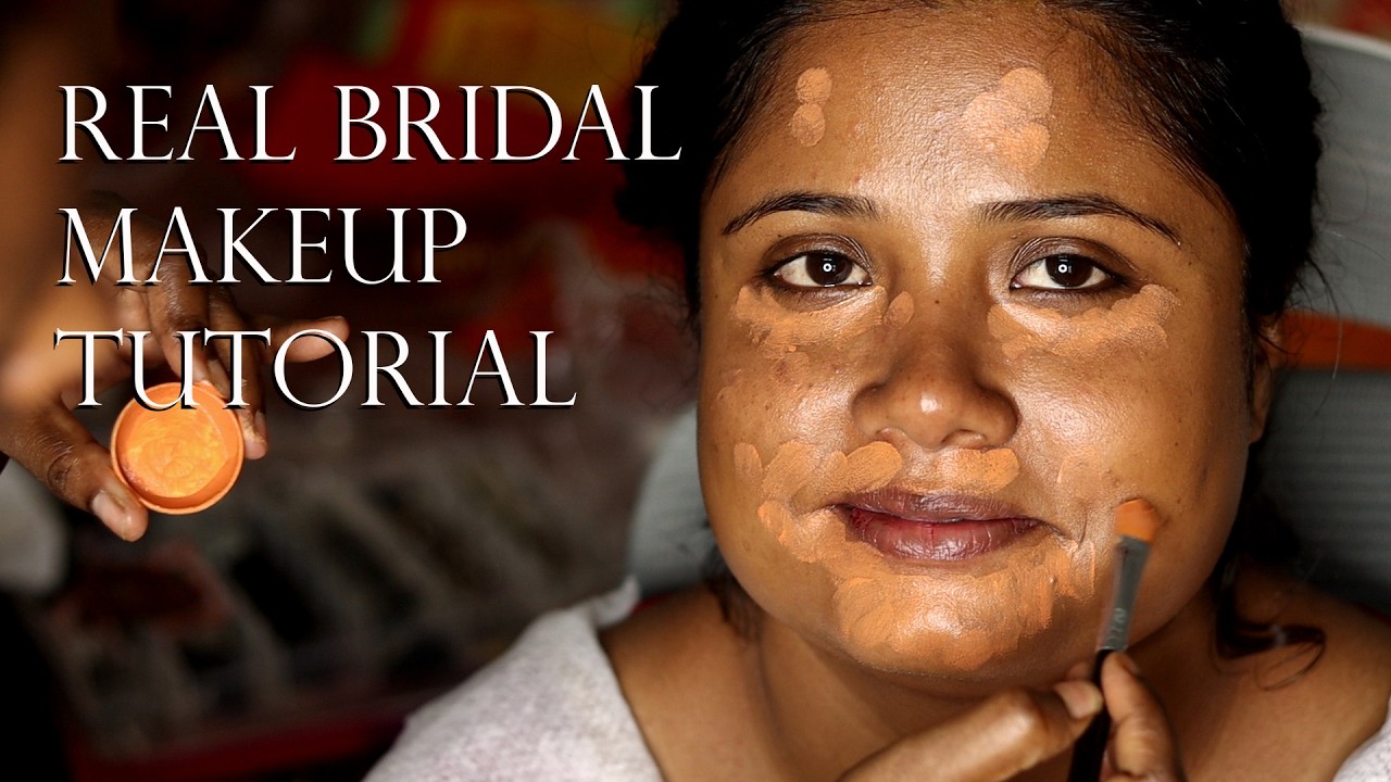 Real Bridal Makeup/ Long Lasting Bridal Makeup Tutorial/ Bridal Makeup Tutorial 