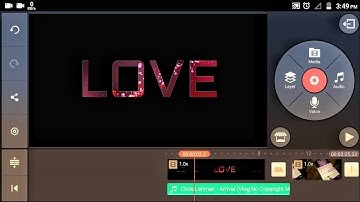 Love particles text effect kinemaster tutorial - 2019