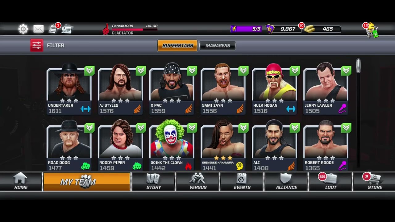 WWE Mayhem || Maxing Out Superstar part 2 || WWE Mayhem - YouTube