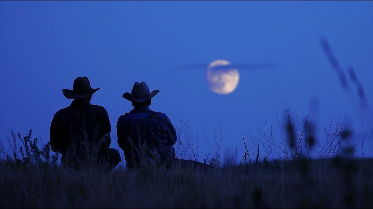 Thumbnail for the country song Moonlight on the Prairie