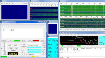 Moonbounce QSO between KK6FAH and ZL2MQ