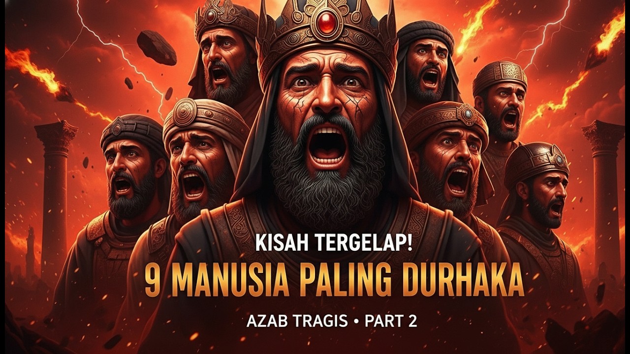 Kisah 9 MANUSIA PALING DURHAKA DI AL-QURAN! Nasib Mereka Berakhir Tragis! Part 2