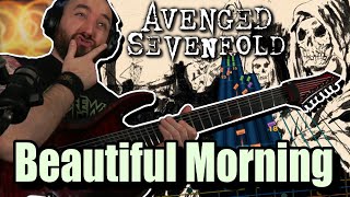 First Time Listening and Playing: Avenged Sevenfold - Beautiful Morning | Rocksmith Guitar Cover