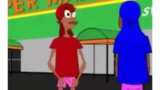 Blood versus crip meme