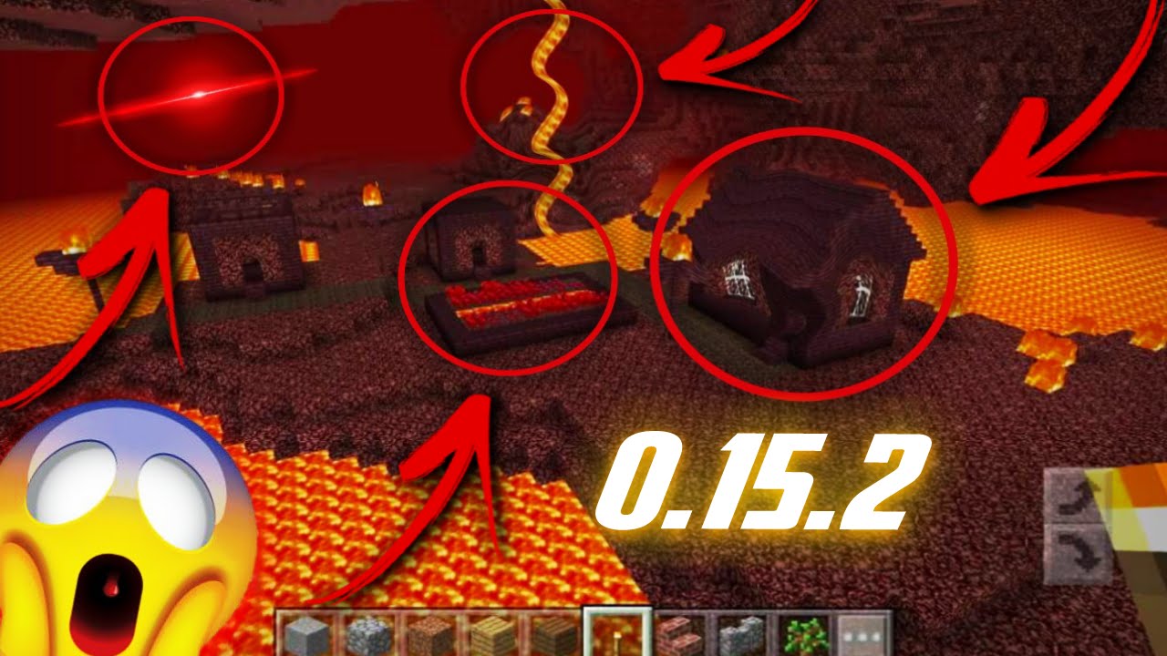 ALDEAS EN EL NETHER MIRA LO QUE PASO! Minecraft PE 1.4 Trucos