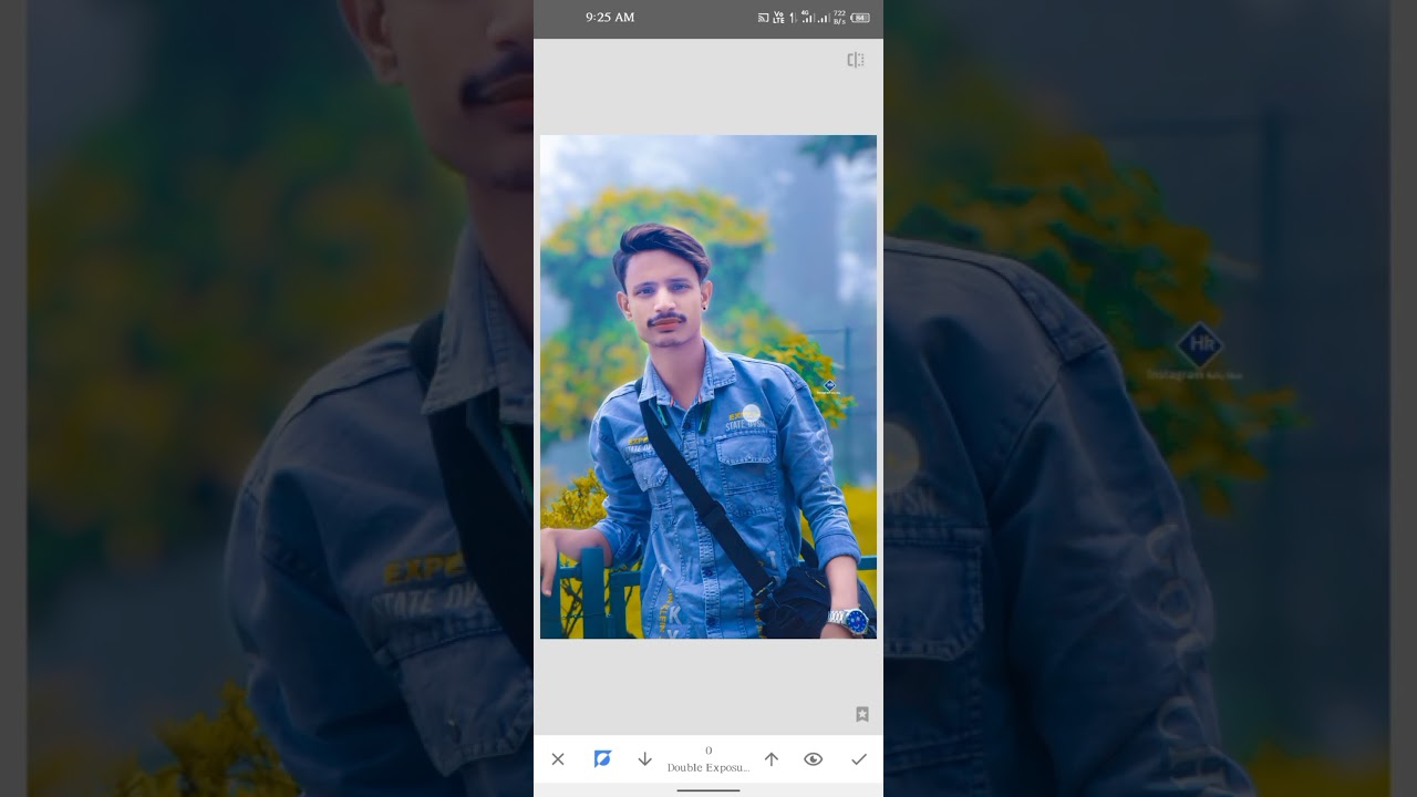 Snapseed background change photo editing | Glowing butterfly photo editing | Snapseed photo editing