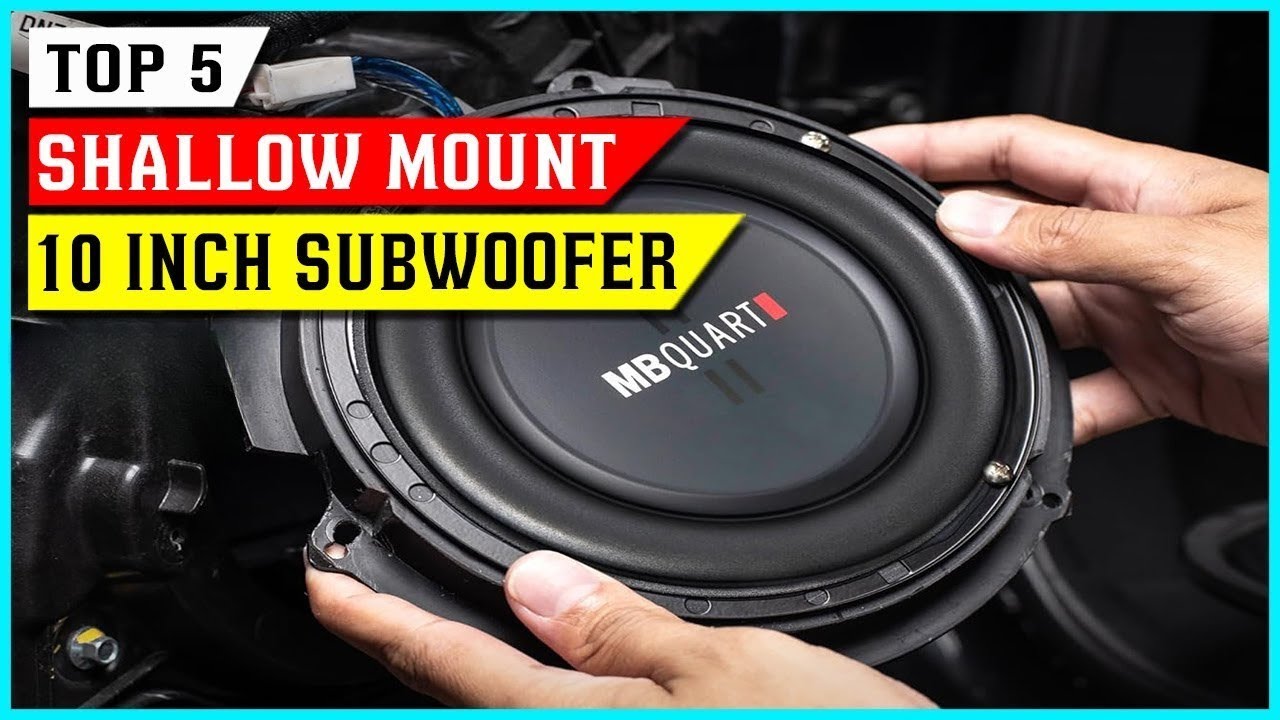 Type R Shallow Mount Best Shallow Mount 10 Inch Subwoofers - YouTube
