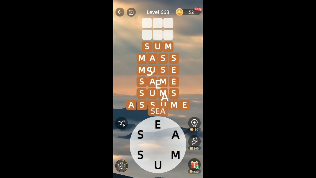 ZenWord Level 668,669 Solution Walk-through Answers. #zenword
