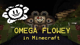 OMEGA FLOWEY BOSS FIGHT! Undertale in Minecraft! 