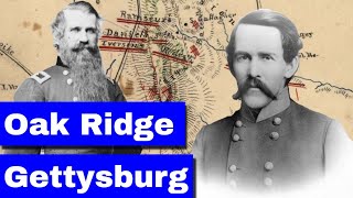 Oak Ridge July 1, 1863 at Gettysburg | Animated Battle Map