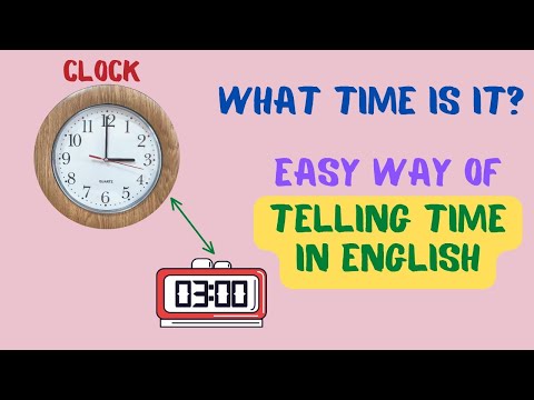 Time  English?! Easy
