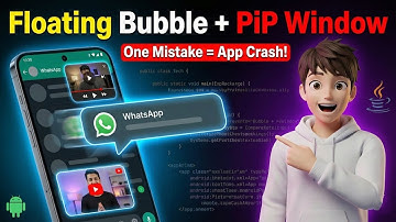 Create Floating Window & PiP in Code Studio/AIDE | 100% Native Code Tutorial