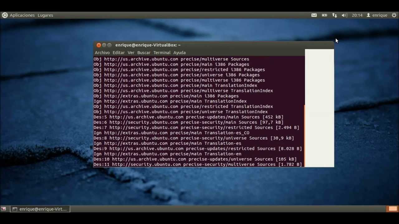 Configuracion de Servidor Apache 2.2 en ubuntu 12.04 lts - YouTube