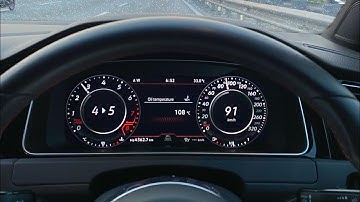 Golf MK7.5 GTI resonator delete cold start exhaust sound