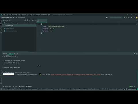 Create React App using NPX with Dahamane Al Herrachi