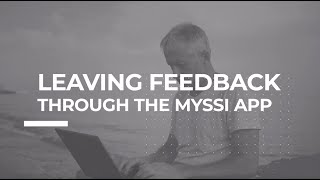 How to leave feedback | MySSI App screenshot 4