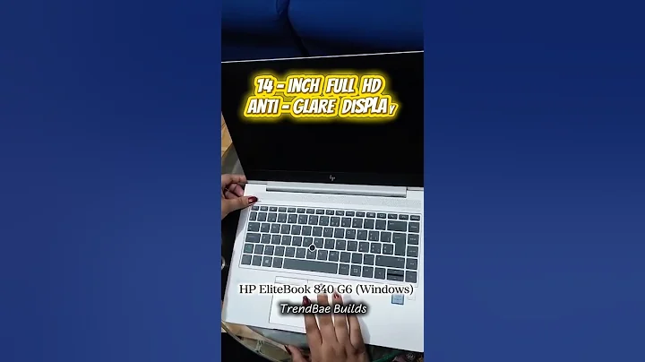 HP EliteBook 840 G6 Display 🔥 14'' Full HD Anti-Glare Review | TrendBae Builds #laptop #Shorts