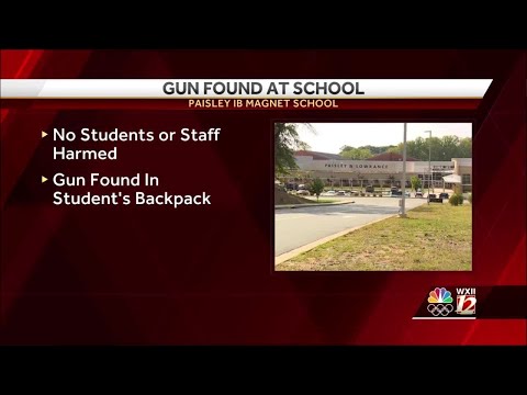 Gun found at Paisley IB Magnet School