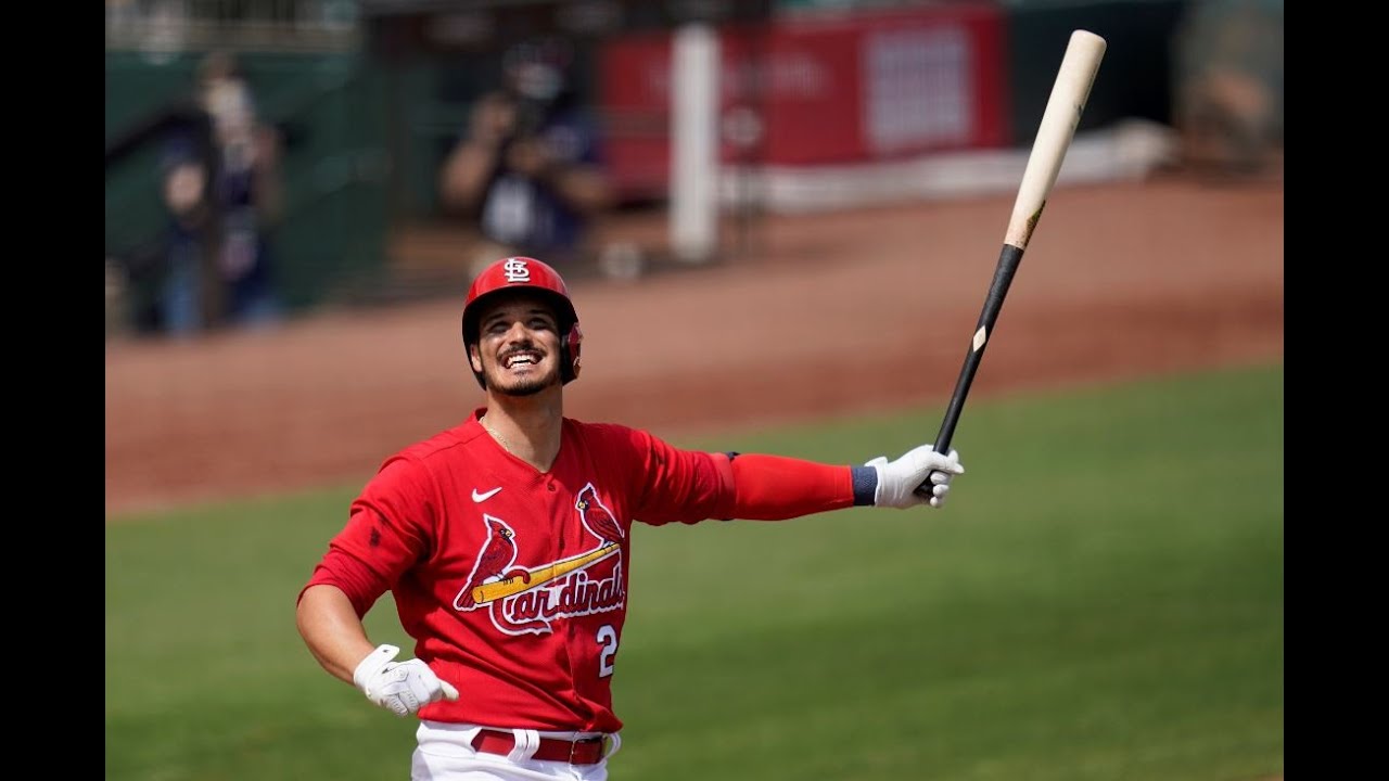 Nolan Arenado talks after first spring training game as a Cardinal 