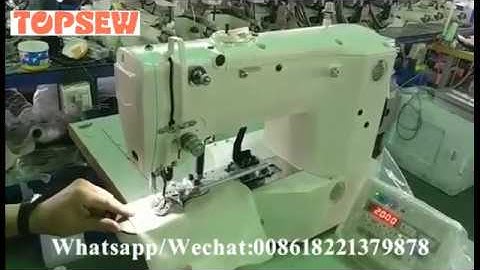 1903A Computerized direct driver button attaching machine