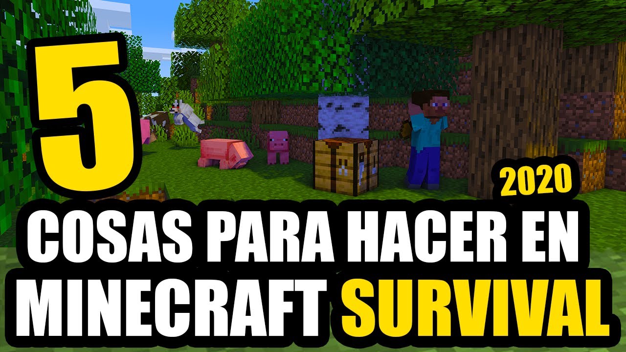 Que Hacer En Minecraft Cuando Estas Aburrido