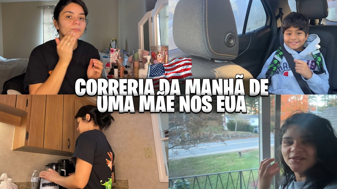 COMO COMEÇA MEU DIA AQUI NOS EUA☀️☕ (ROTINA REAL DE IMIGRANTE)
