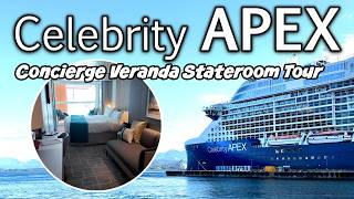 Celebrity Apex | Concierge Class Infinite Veranda Stateroom (Partial View) | Cabin 12164 Tour