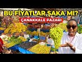 “Çanakkale Türkiye Sebze Pazarı: Normal Görünüyor… Ta ki Bunu Görene Kadar