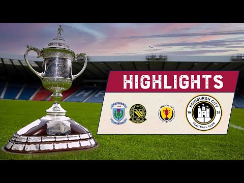 Highlights | Lothian Thistle Hutchison Vale 1-2 Edinburgh City | Scottish Cup 2021-22 Third Round