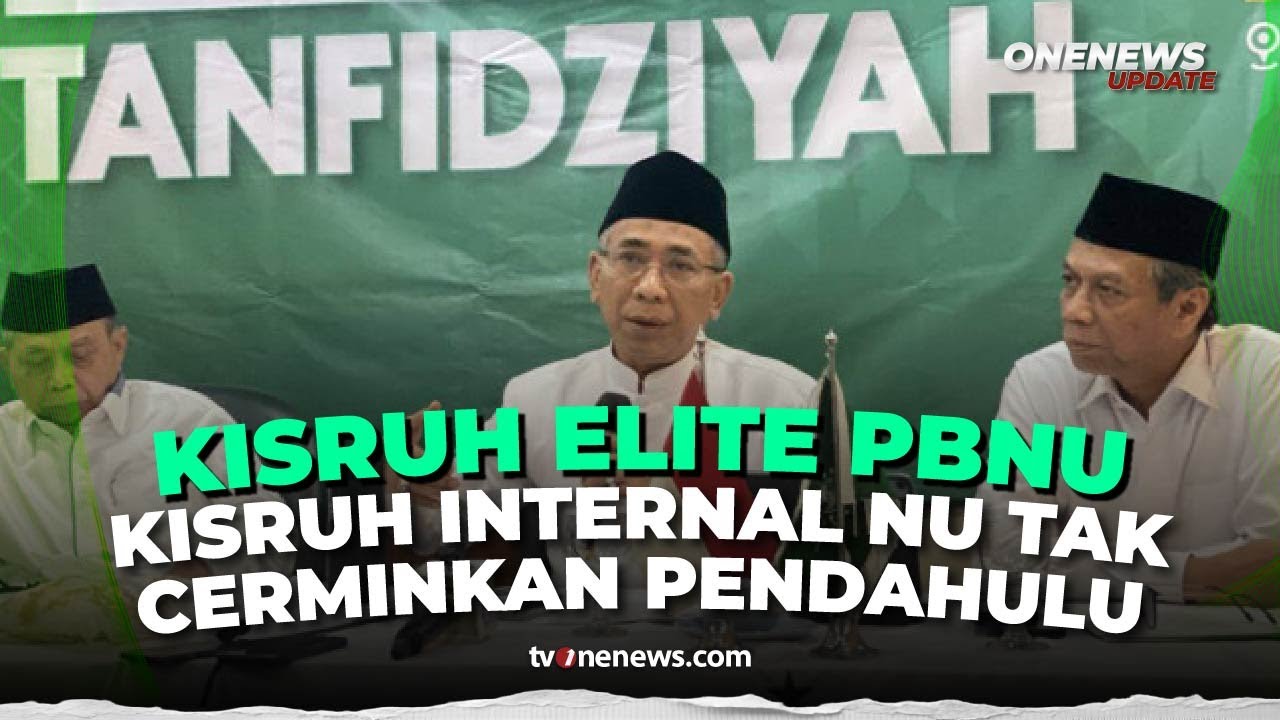 Kritik Polemik PBNU, Cucu Pendiri NU: Para Kiai Dulu Tak Berebut Jabatan | OneNews Update