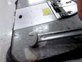 How to adjust the knife at Textima 8332 cuting machine
